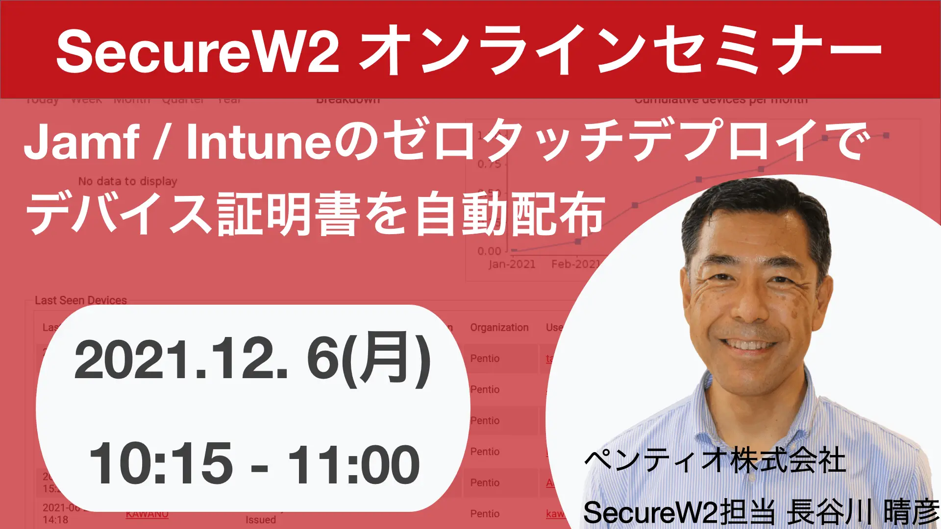 2021年12月6日開催SecureW2 オンラインセミナーバナー画像