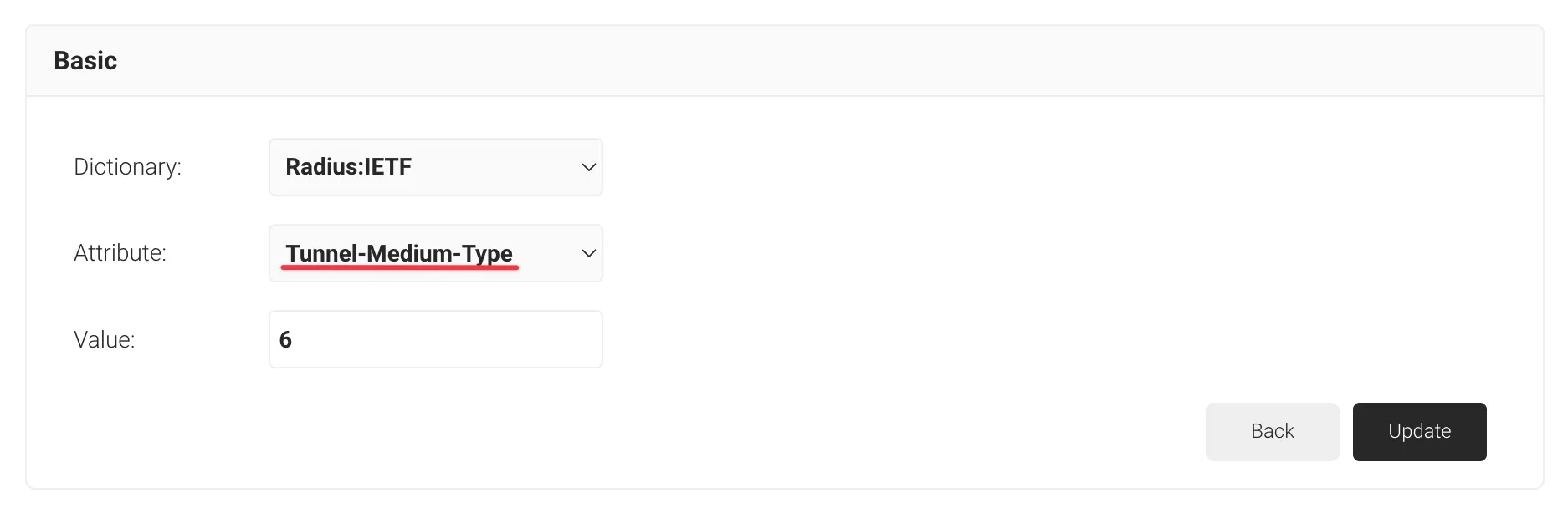 SecureW2の設定画面