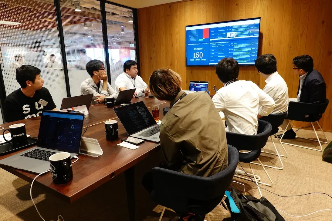 Sumo Logic Hands-on by Pentioの様子