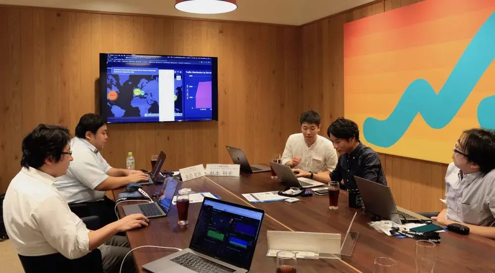 Sumo Logic Hands-on by Pentioの様子