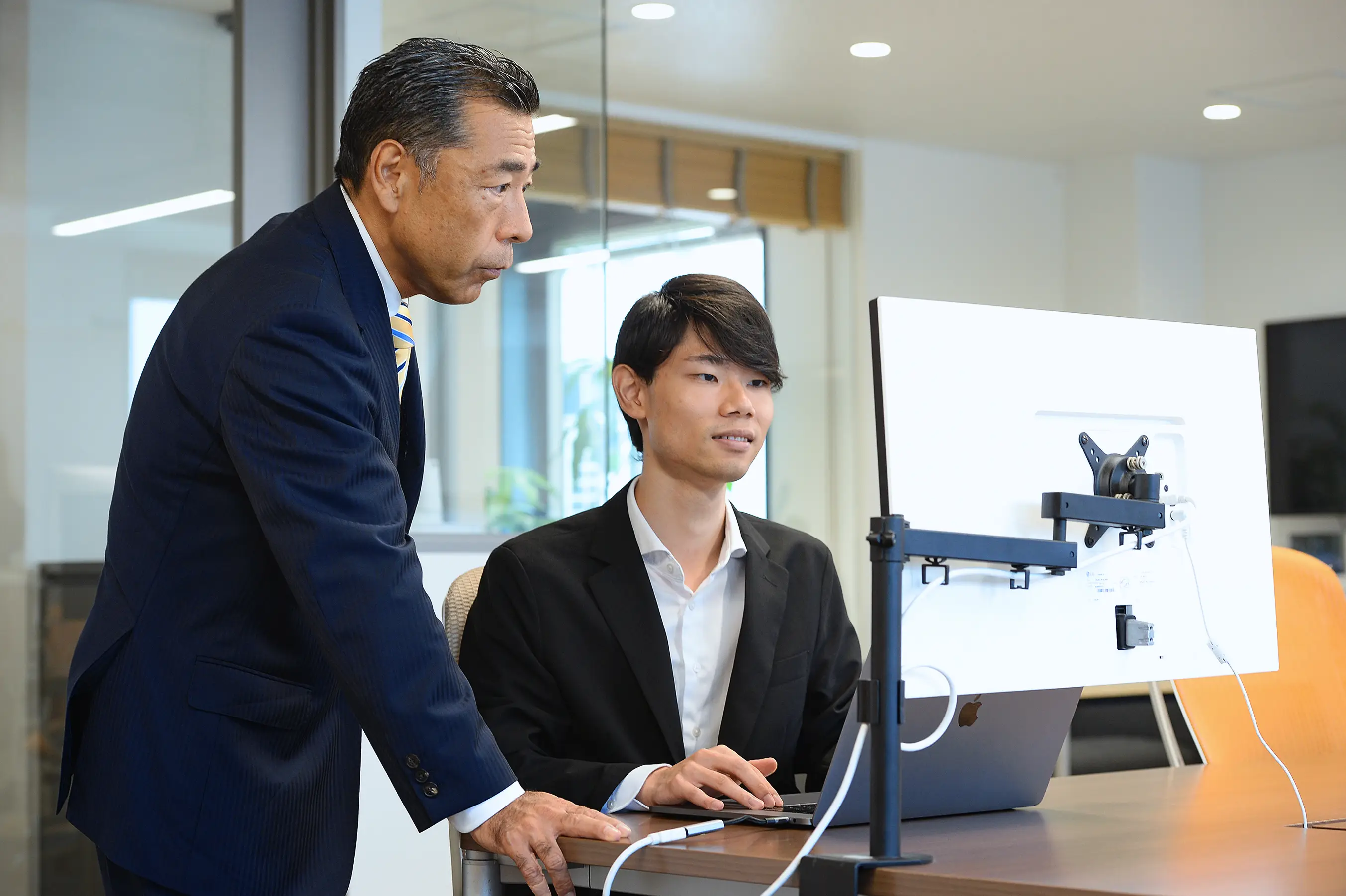 充実した研修があるから未経験の分野に飛び込む決意ができた。