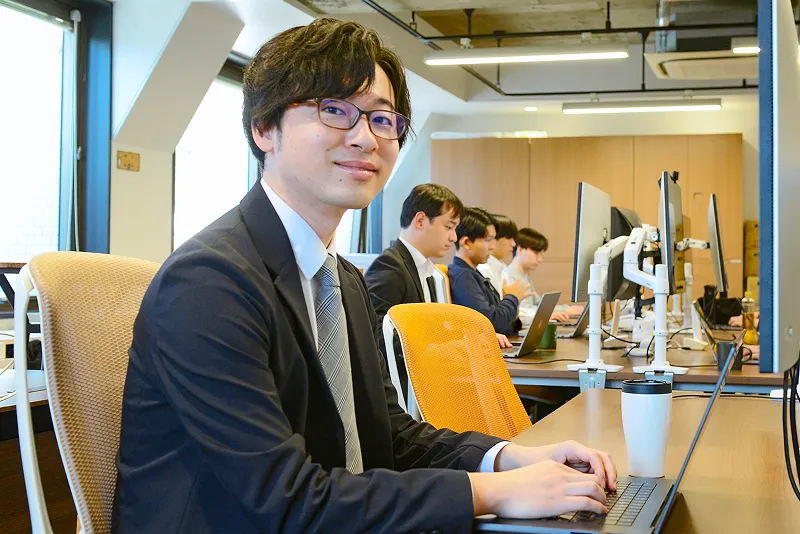 充実した研修があるから未経験の分野に飛び込む決意ができた。